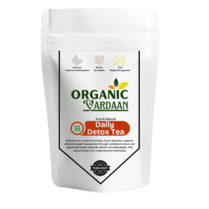 Organic Vardaan - Daily Detox Tea | Aids Weight Management | Improves Digestion and Gut Health | Relieves Joint Pain